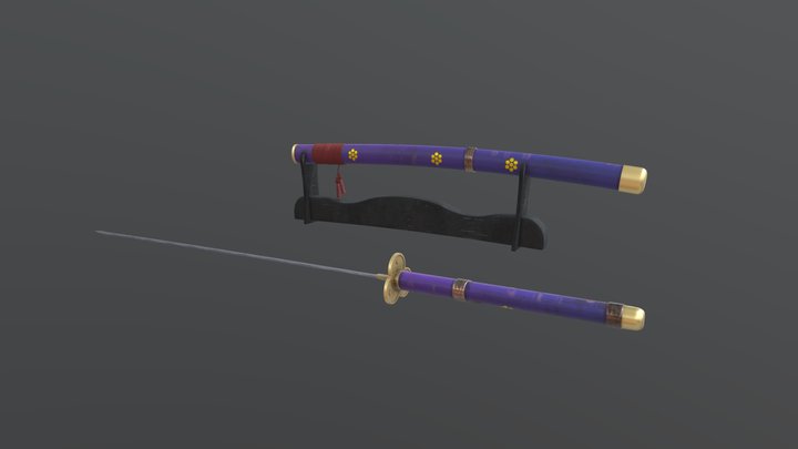 Katana 3D Model