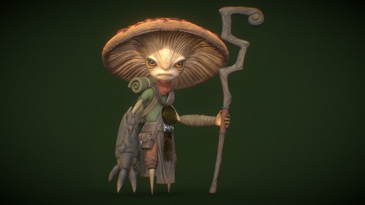 Bolet – Stylized 3D Character