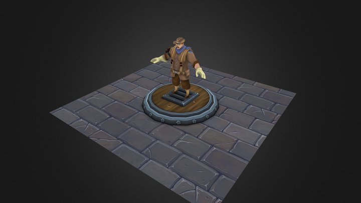 Flame Trap 3D Model