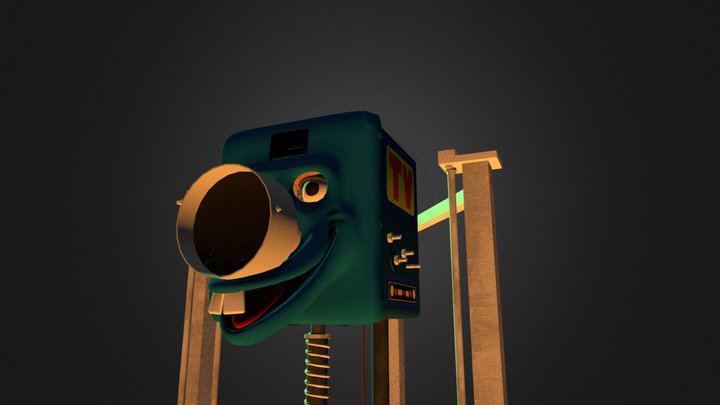 Pizza Cam 3D Model