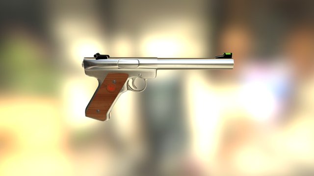 Ruger MK III 3D Model