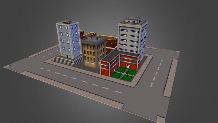 City Exa 3D Model