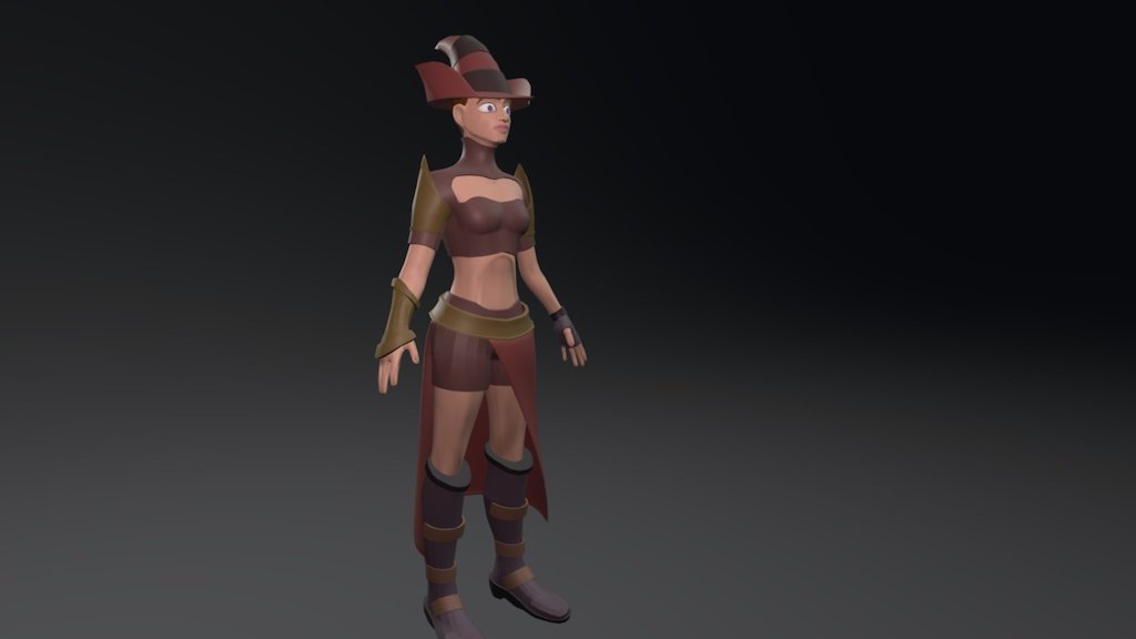 Red Mage - 3D model by Guy Godin (@GuyGodin) [51e745a] - Sketchfab