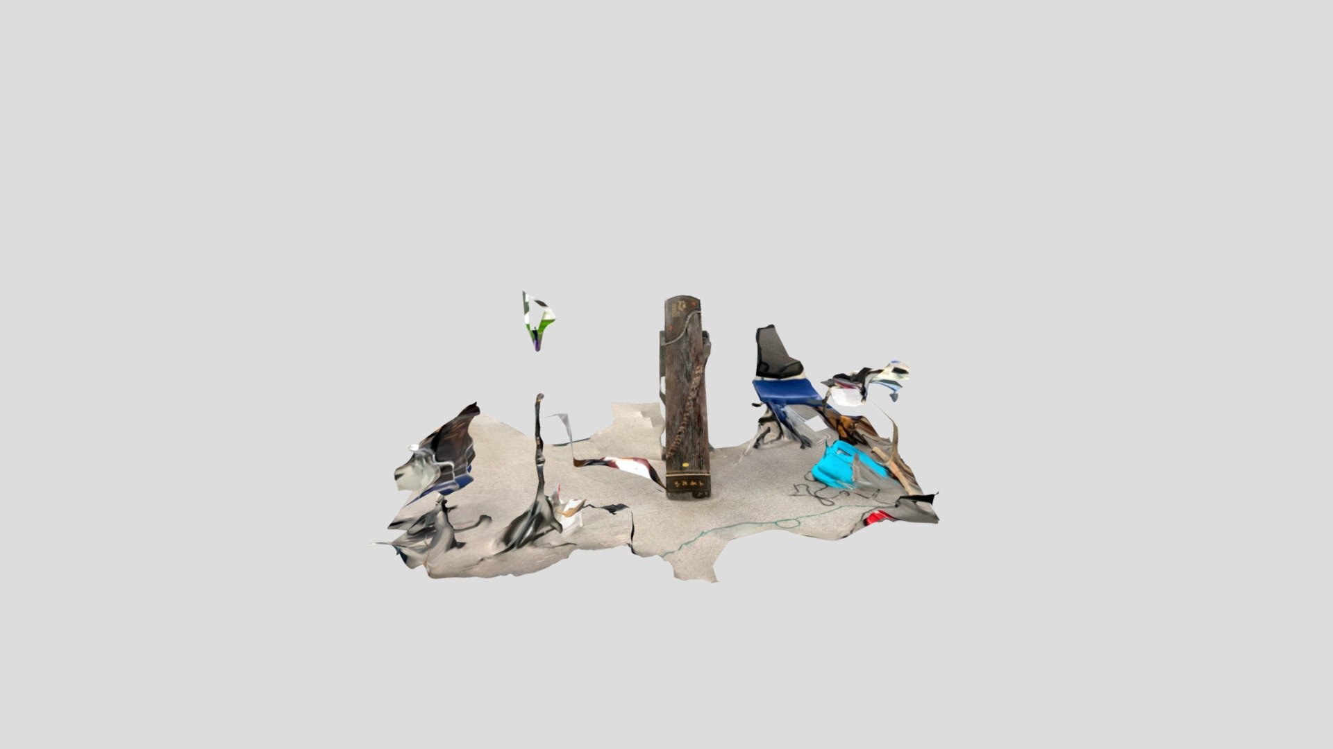 Guzheng — Sketchfab embed 3D viewer