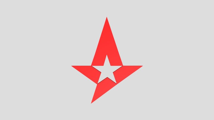 Astralis Logo 3D Model