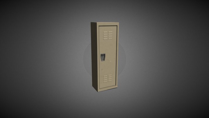 Locker 3D Model