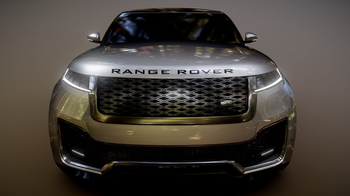Range Rover Sedan Concept by K  E  N 3D Model
