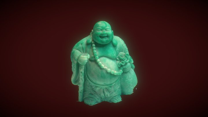 Jade Budda 3D Model