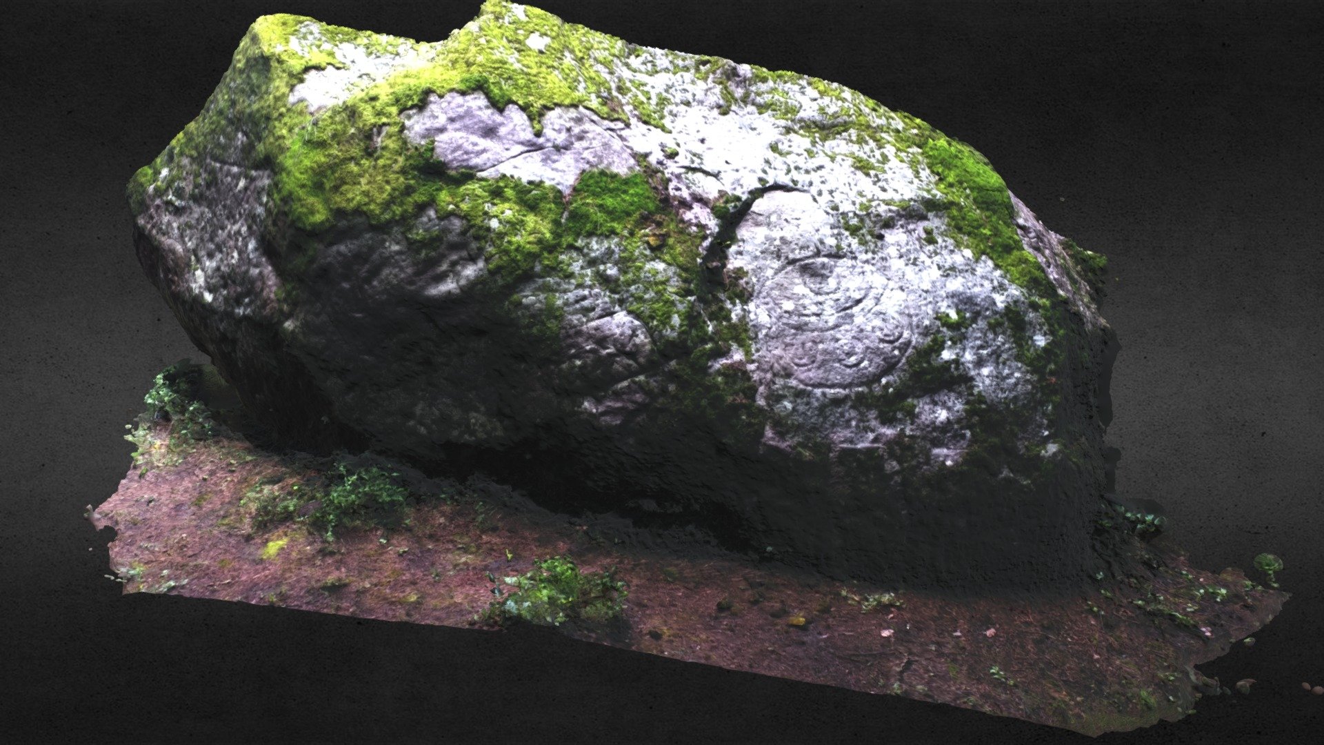 Piedra del Chimalli, Milpulco, Estado de México - 3D model by ...