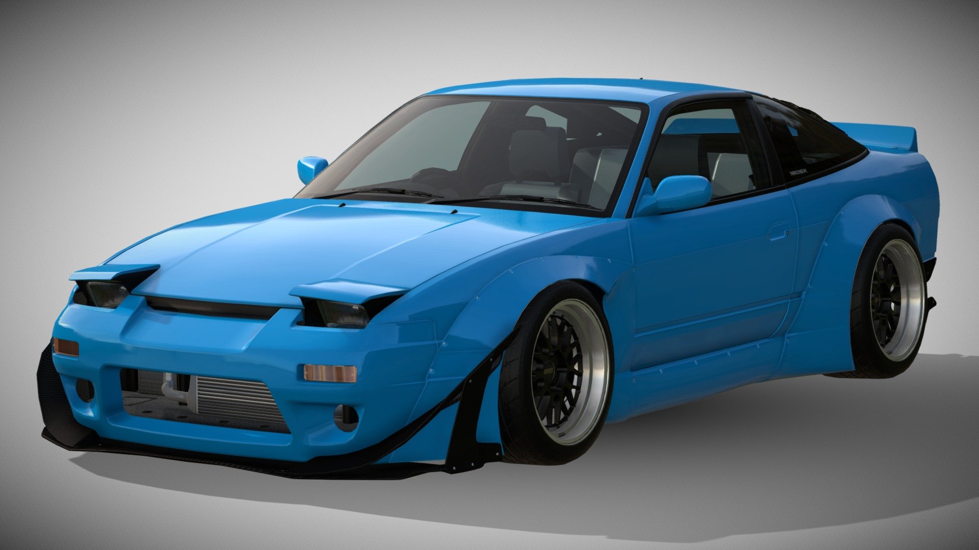 2013 Rocket Bunny V2 - Nissan S13 240SX / 180SX - Download Free 3D