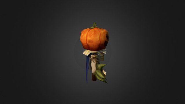 Scarecrow3 Updated 3D Model