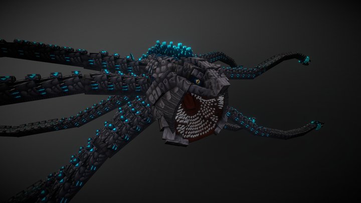 Leviathan monster model 3D Model