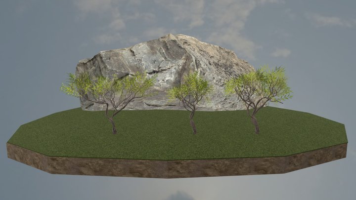 Acacia Trees FREE Low Poly – Modèle 3D gratuit STL