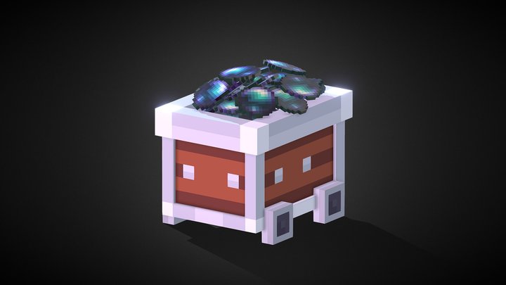 Поезд 3D Model