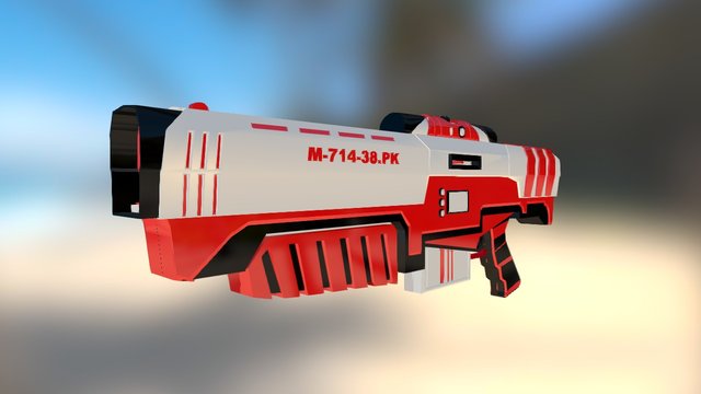 Hw_Gun 3D Model