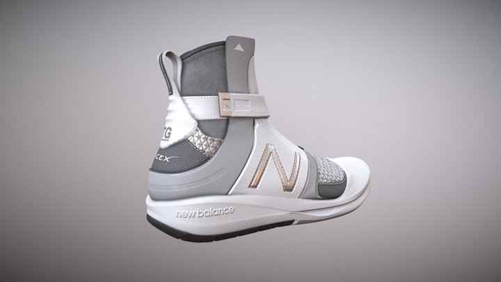 New Balance + SpaceX ITG 3D Model