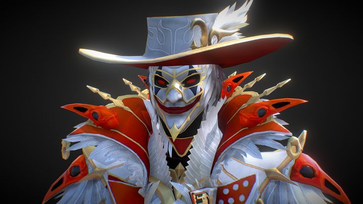EVIL JOKER 3D MODEL 3D Model