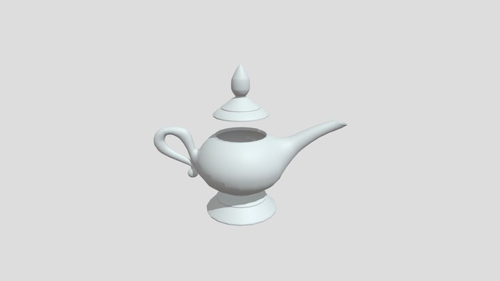 aladins teapot 3D Model