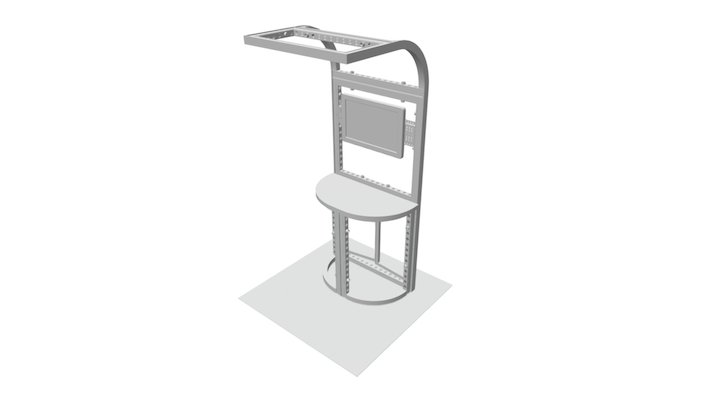 Kiosk Kit Design 5_Structure 3D Model