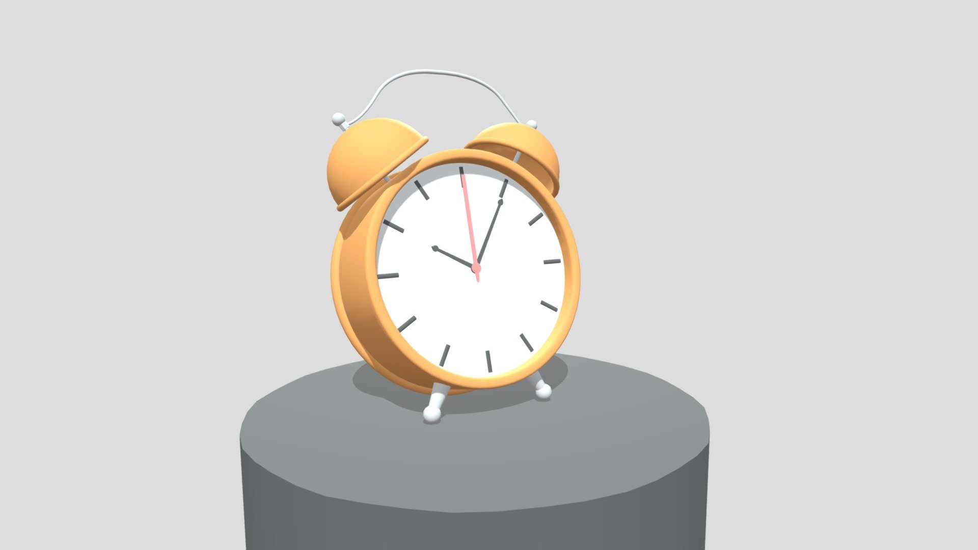 Alarm Clock Download Free 3D model by laboom (saouw110) [51ef15b
