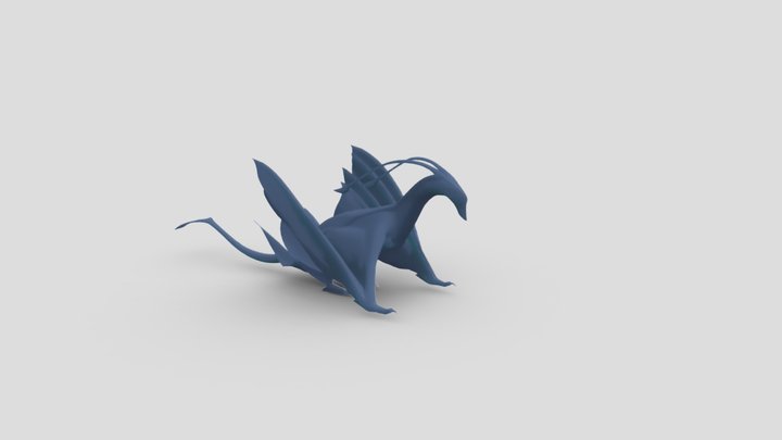 dragon high poly 3D Model