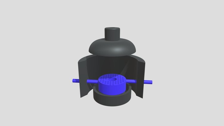 Callandria Evaporator 3D Model