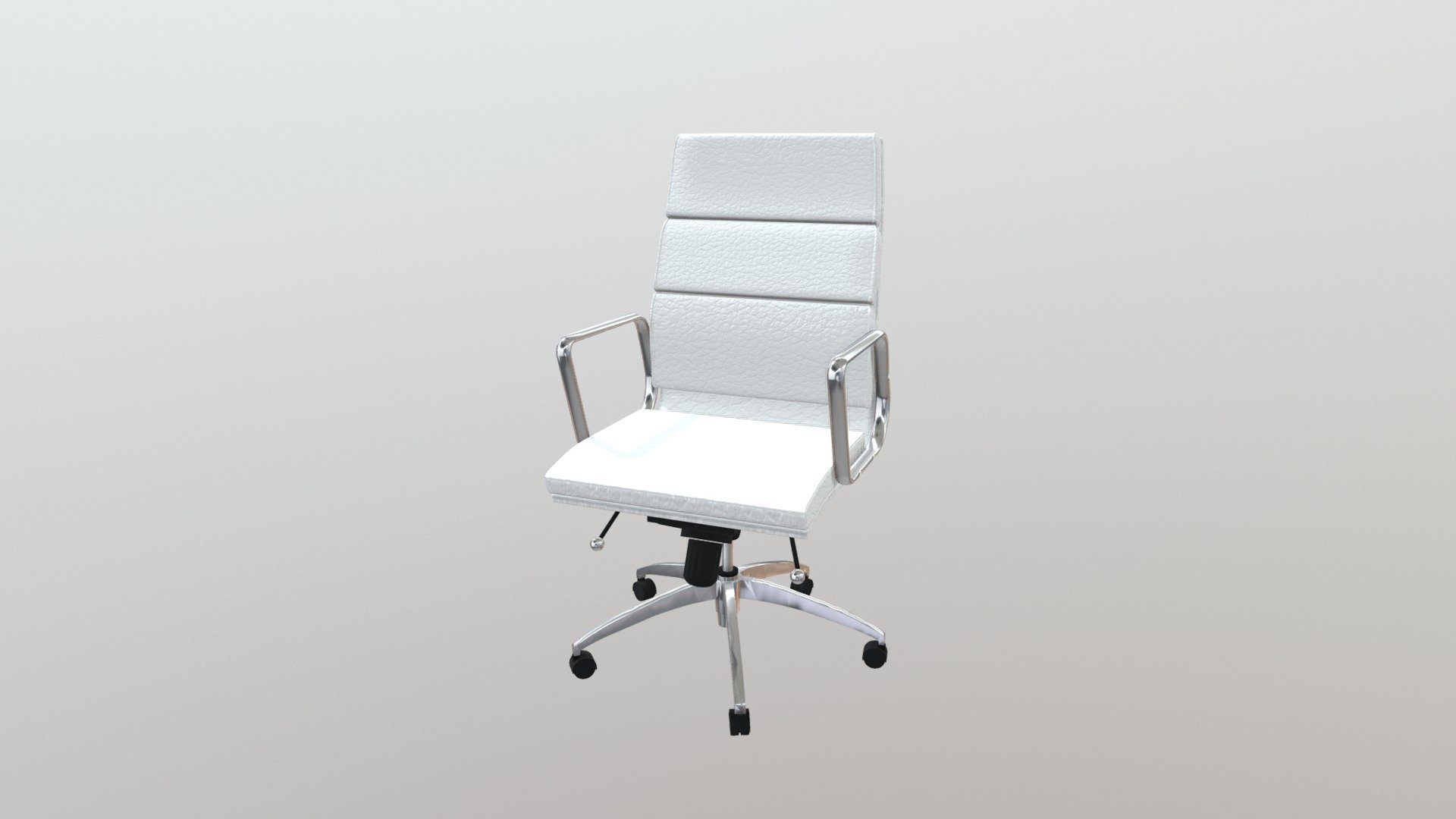 Engineer High Back Office Chair White - 205893