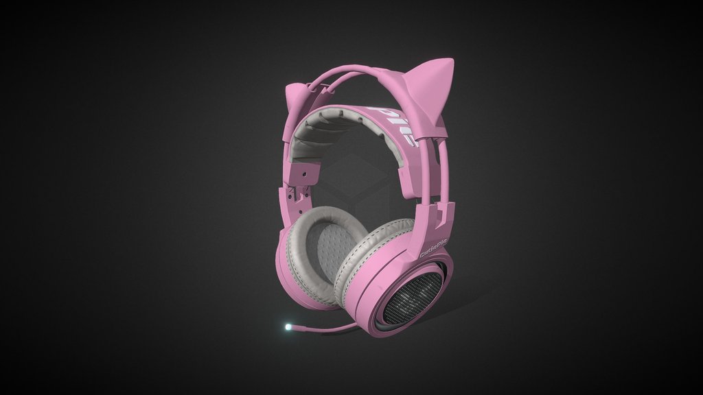 Cute cat headphones