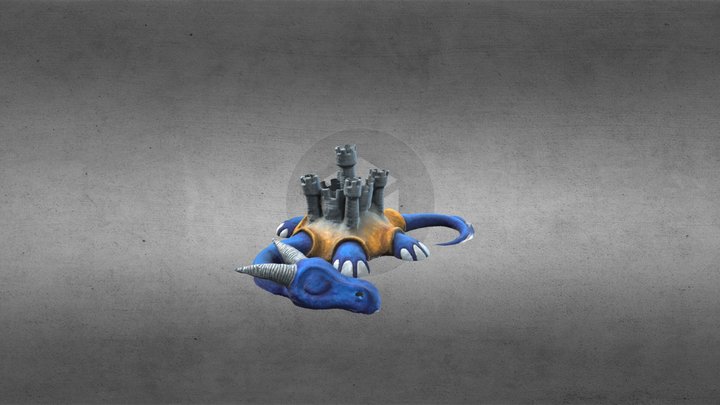 02dino_Scan_Trimmed 3D Model
