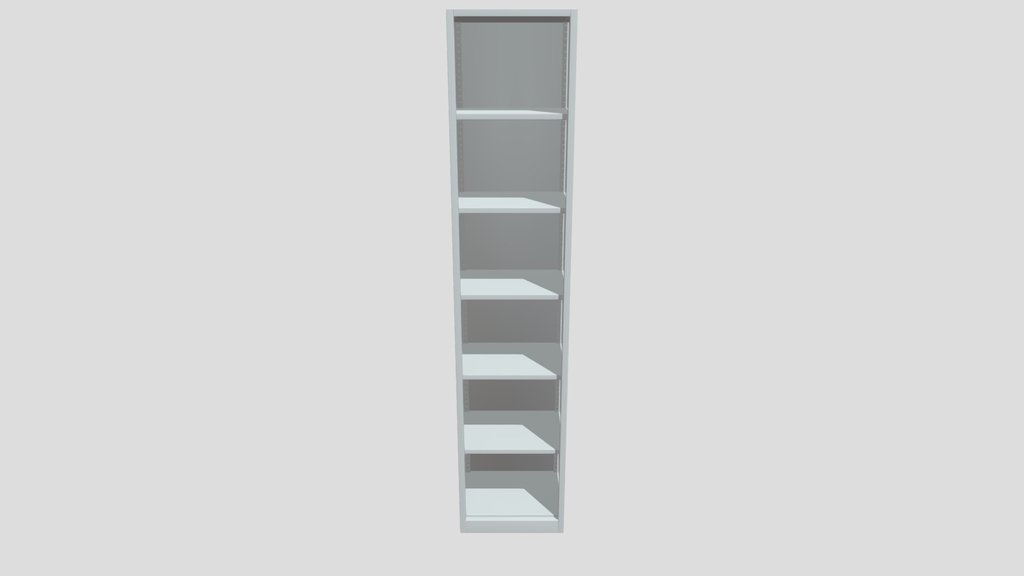 Large Narrow Bookcase