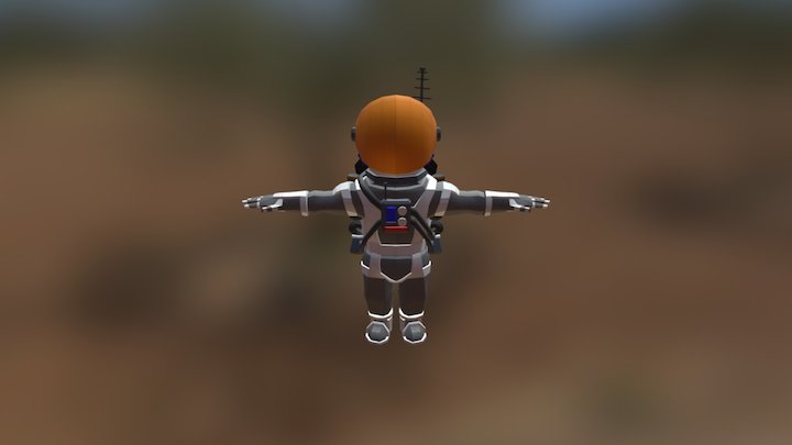 Astronaut Final 3D Model