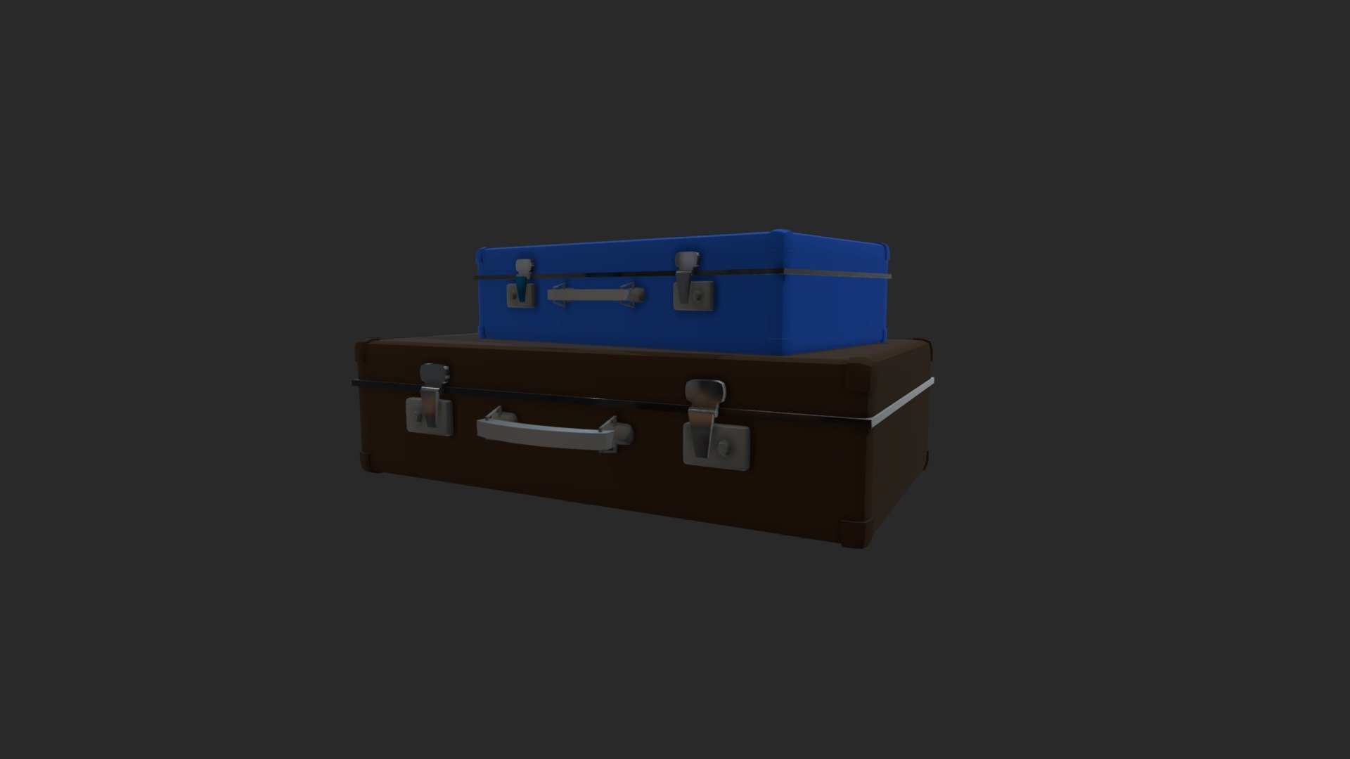 чемодан — Sketchfab embed 3D viewer