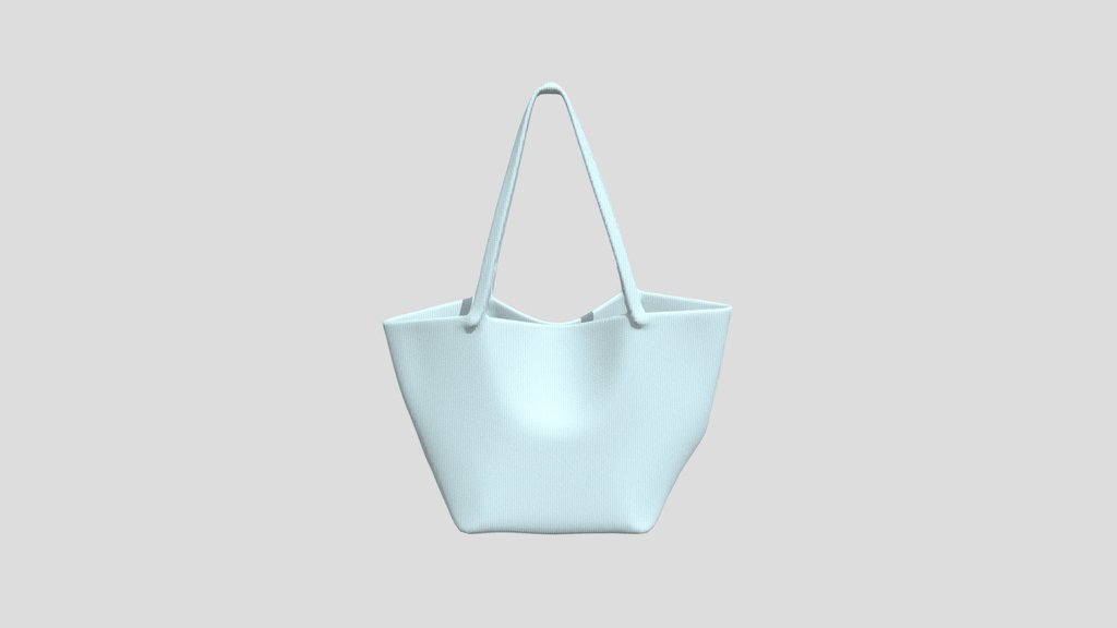 White Fabric Tote