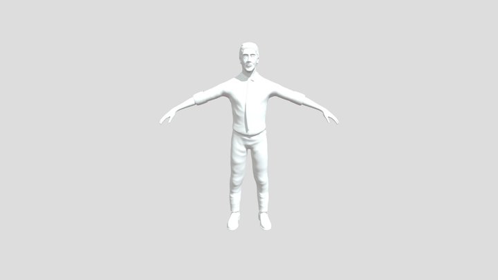 Keanu Reeves 3D Model
