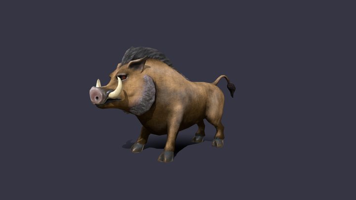 Pig LP 01 3D Model