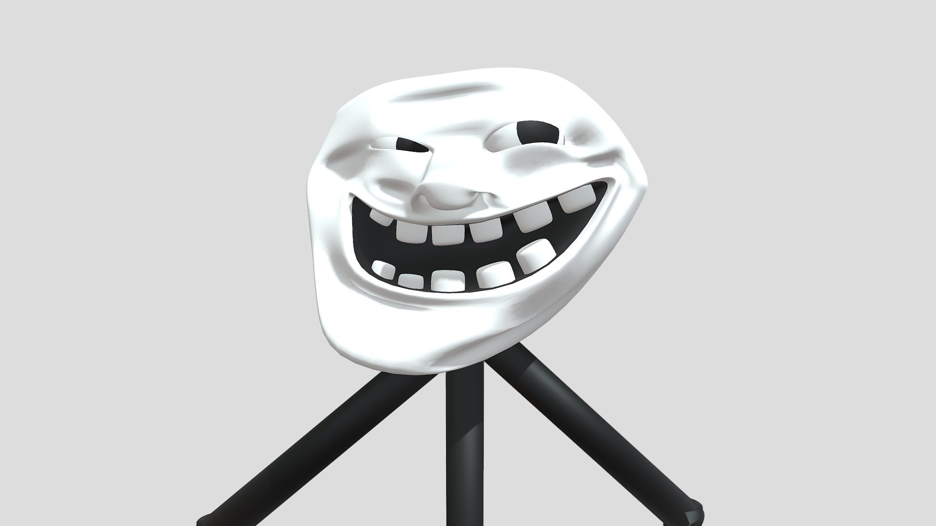 Roblox Man Face Meme - Download Free 3D model by