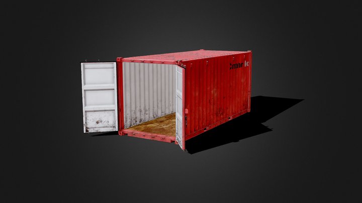 Shipping Container 3D Model