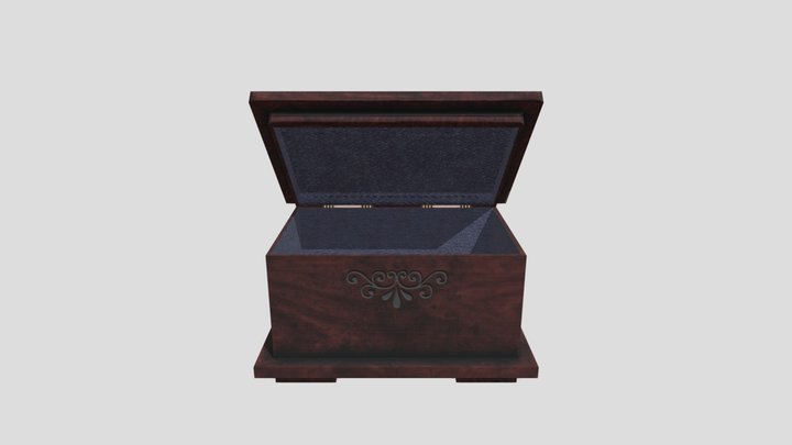 Caja Antigua 3D Model