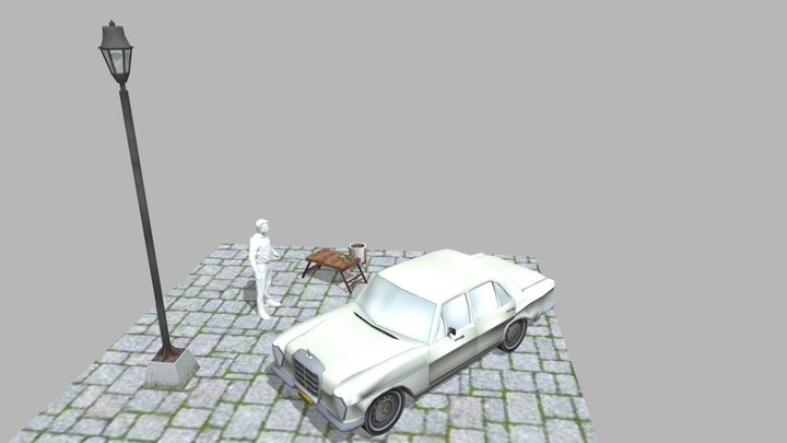 DAE 5 Finished props - Cartagena 3D Model