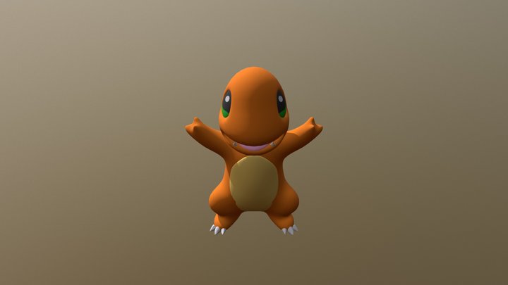 Charmander 3D Model