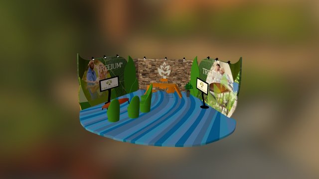 Stand Treeium2 3D Model