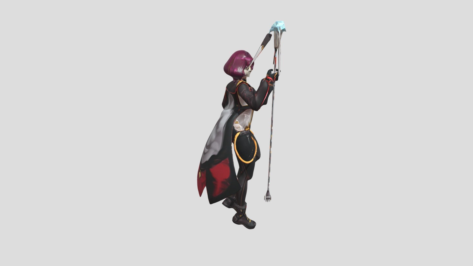 anime+warrior+3d+model - 3D model by ekkaratniphanan [51f8c32] - Sketchfab