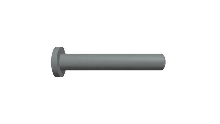 Hex Socket with special low head 3D Model