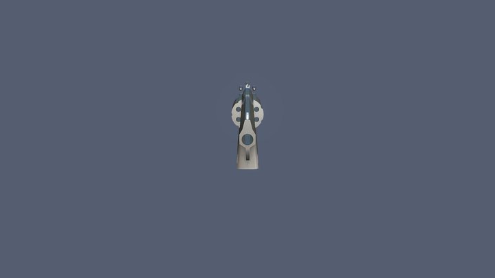 Revolver 3D Model