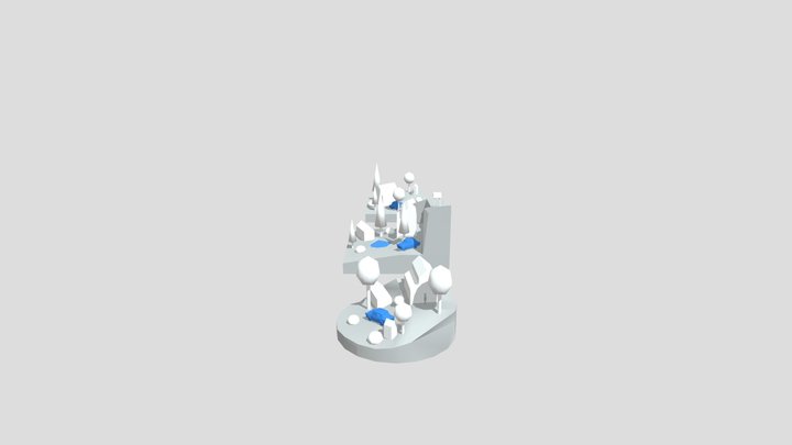 1GD27_ Boots_ Jeronimas_ Blockout_Forest_Loner 3D Model