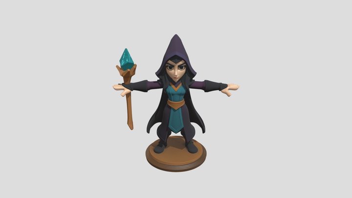 Prop Figurine Stylized WIP