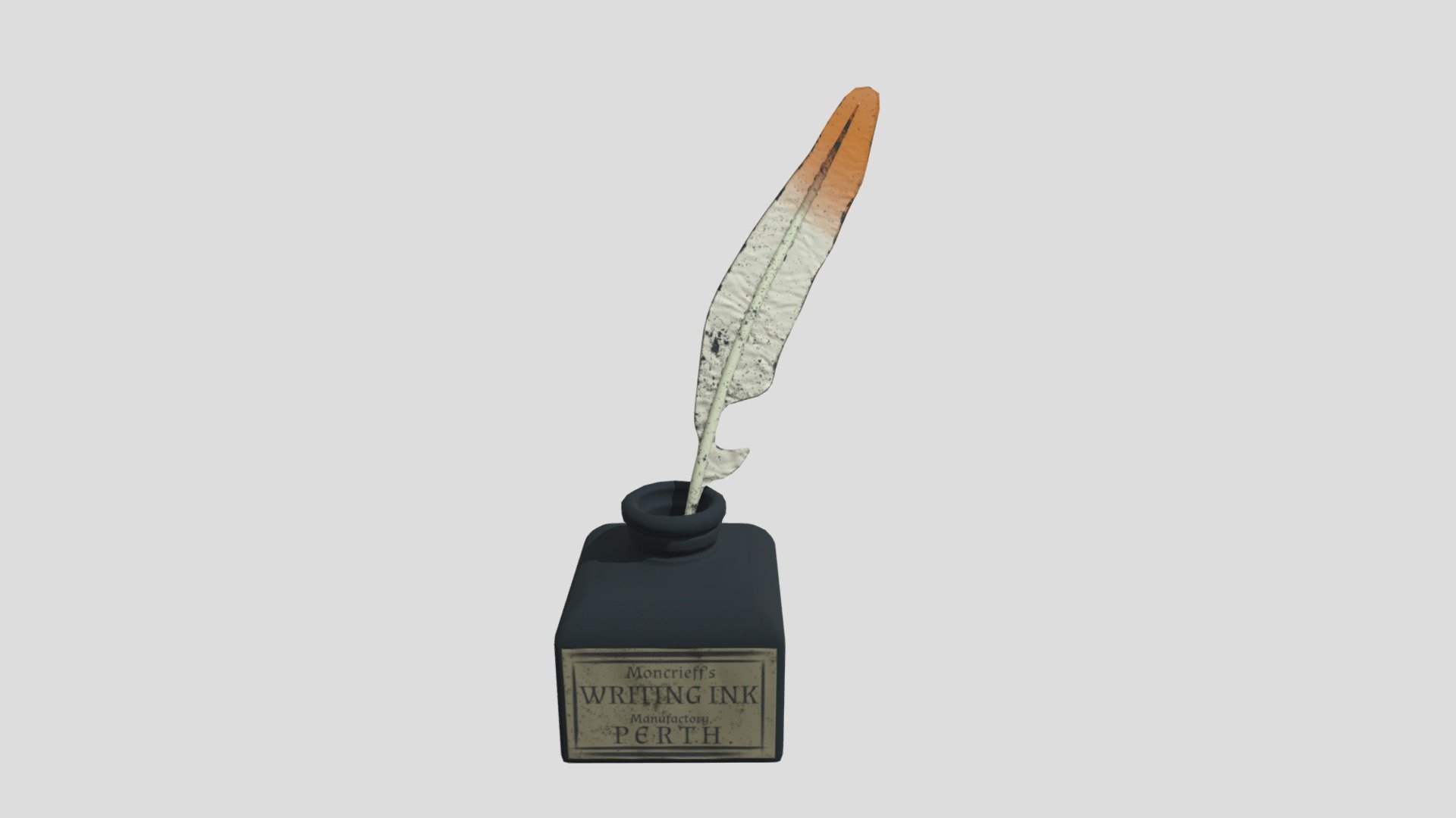 Inkwell - 3D model by Augmin [51fa91b] - Sketchfab