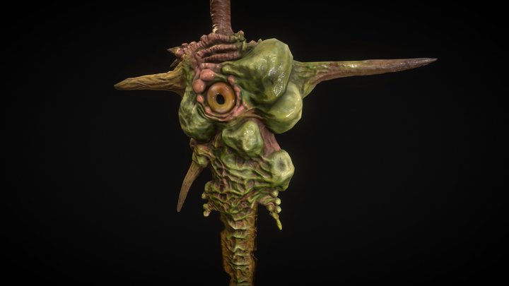 Corrupted Greatsword 3D Model