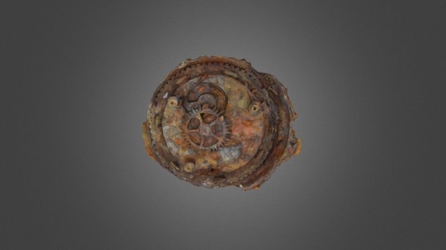 25LC86 Pocket Watch Extra Part 3D Model