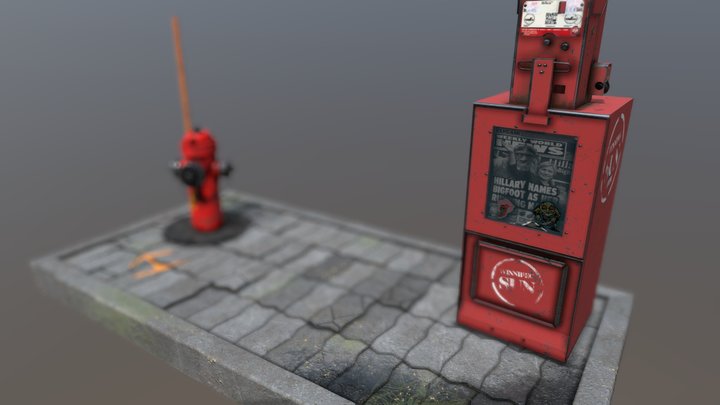 Winnipeg Street 3D Model